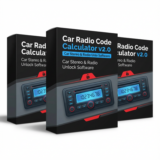 Car Radio Code Calculator - Unlock Car Radio Code