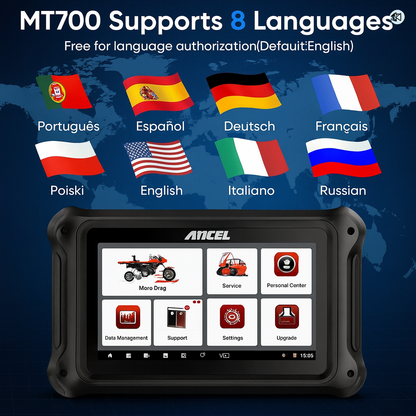 ANCEL MT700 - Motorcycle OBD2 Scanner