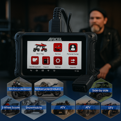 ANCEL MT700 - Motorcycle OBD2 Scanner