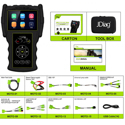 JDiag M100 Motorcycle Diagnostic Tool
