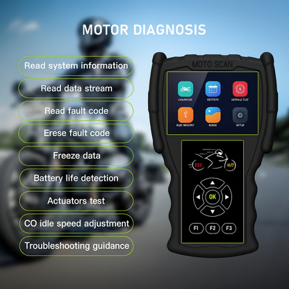 JDiag M100 Motorcycle Diagnostic Tool