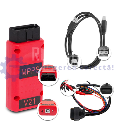 Chip Tuning Programmer MPPS K+CAN V21 + Programs, Tutorials and Chip Tuning Files
