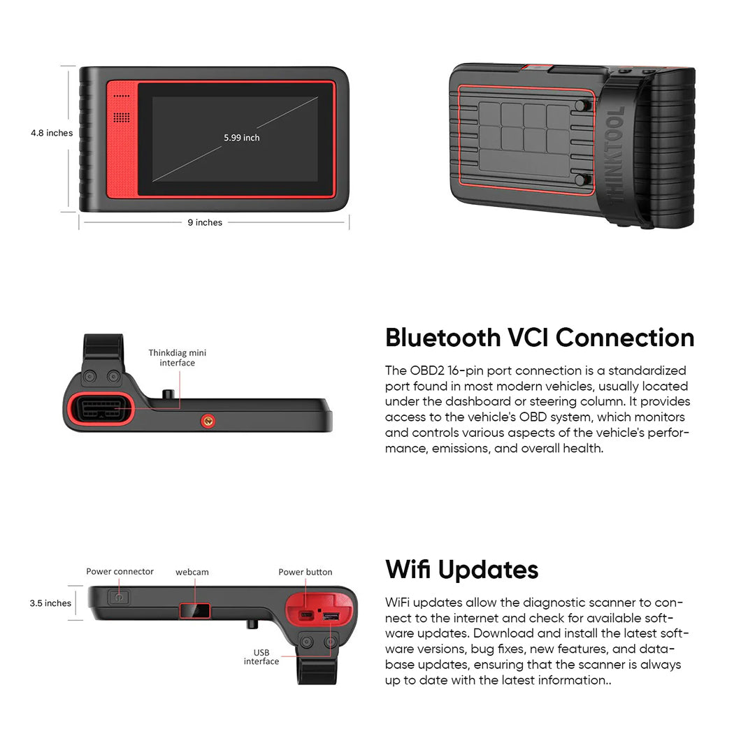 THINKCAR Thinktool Mini/Mini 2 - CANFD & 28 Resets