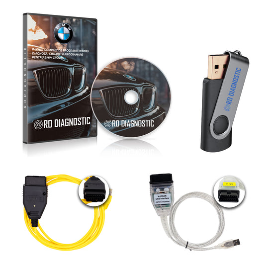 Pachet complet de programe pentru BMW – Diagnosticare, codare si programare