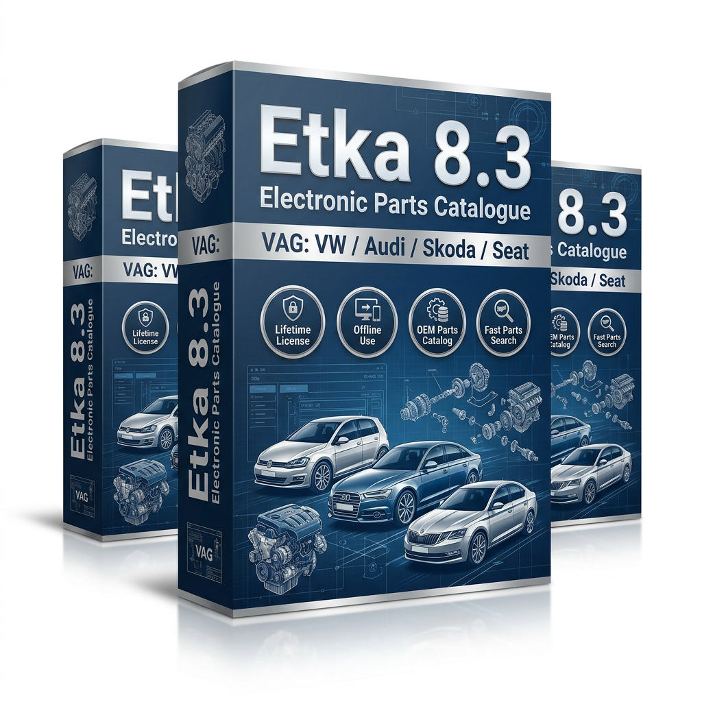 Etka 8.3 - Electronic Parts Catalog - VAG: VW/Audi/Skoda/Seat